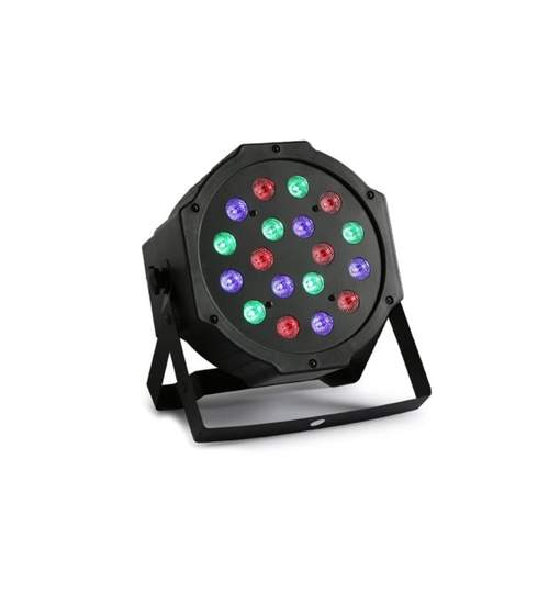 Proiector Disco Profesional 18 LED RGB Multicolor, Putere 30W
