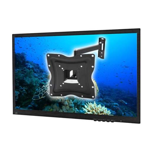 Suport Reglabil pentru Televizor TV sau Monitor cu Diagonala intre 10-42 inch, Capacitate 25kg