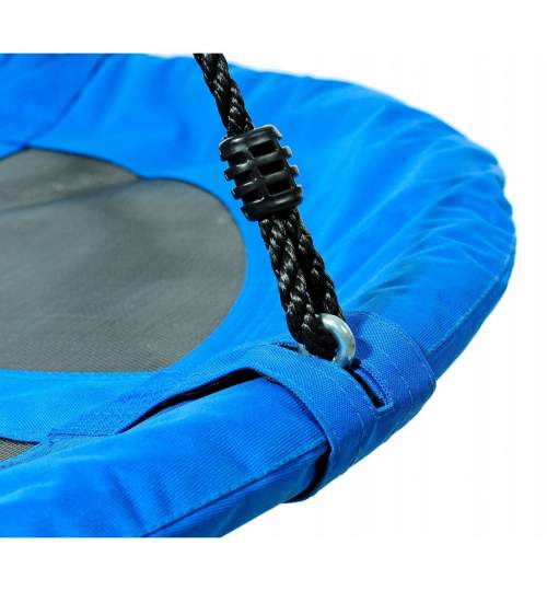 Leagan suspendat, cuib de barza, albastru, max 100 kg, 100 cm MART-OH-439863