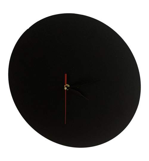Ceas de perete metalic Krodesign Intense Black, diametru 31 cm FMG-KRO-1028