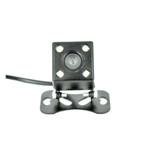 Pachet Camera Video Marsarier Auto de Mers Inapoi cu 4 LED-uri si Monitor LCD Pliabil de 4.3 Inch