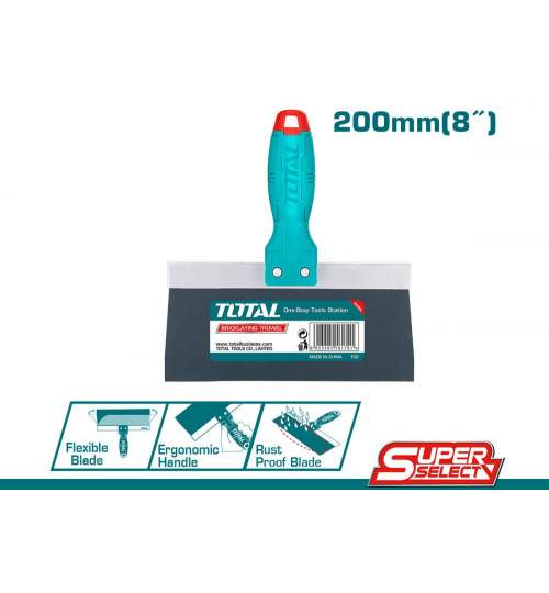 TOTAL - Spaclu lat pentru gips-carton - 8/200mm