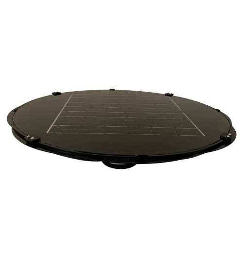 Lampa stradala solara Combat-200, Li-Ion, 200W, 1700 lm, senzor de miscare, IP65, 6400K, Telecomanda FMG-074-011-0200