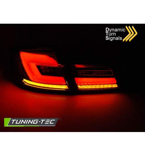 Stopuri LED LED BAR SEQ TAIL LIGHTS Fumuriu Negru BMW F10 10-16 KTX3-LDBMJ3
