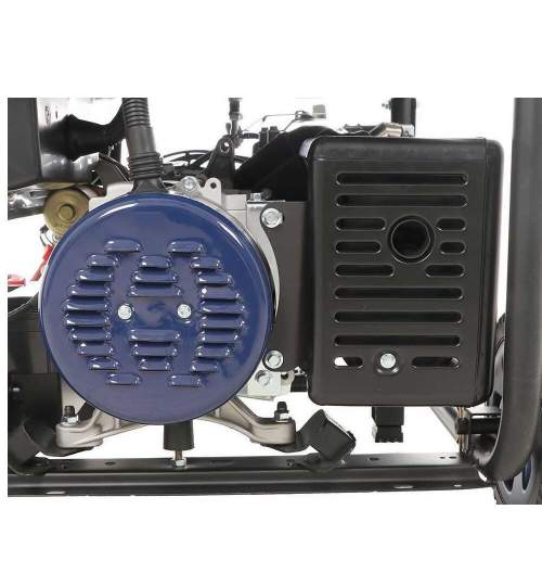 Generator de current pe benzina BullMach Ambra 9500 E, putere nominala 7 kW, Monofazat, AVR, ATS pornire automata FMG-K602420