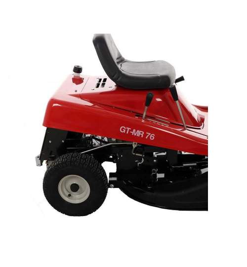 Mini tractor pentru gazon GeoTech-Pro GT-MR 76, 9.5 CP, latime taiere 76 cm, Inaltime 20-85 mm FMG-K603167