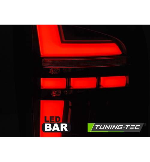 Stopuri LED LED BAR TAIL LIGHTS Rosu Fumuriu SEQ VW T6.1 20- OEM BULB KTX3-LDVWP7