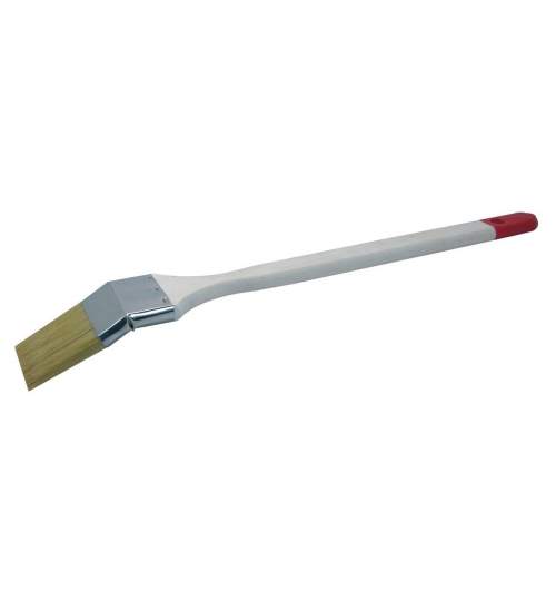 Pensula calorifer, maner lemn, alb, 50 mm MART-81675099