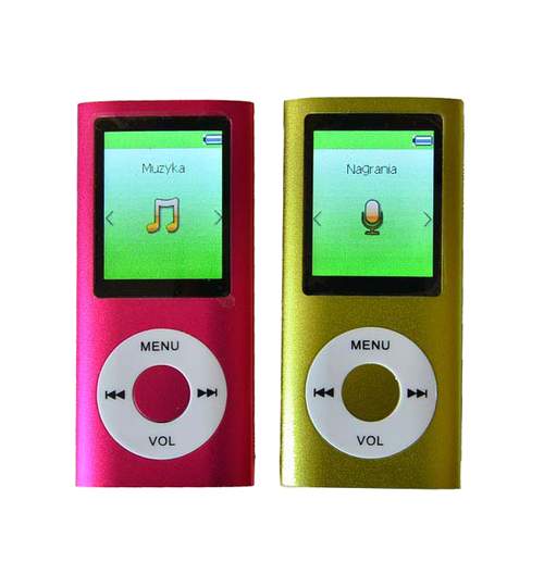 Mini MP3 MP4 Player Radio cu afisaj digital, capacitate card pana la 32GB, culoare Albastru