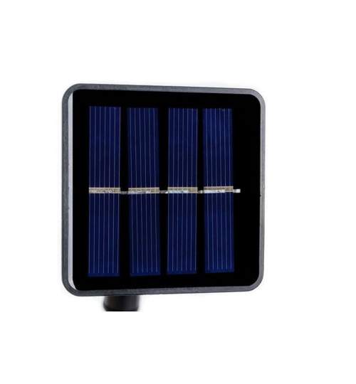 Ghirlanda solara, tip sirag de becuri, LED, 2V, 8 moduri iluminare, IP65, 2.2 cm, 4.8 m MART-00015677-IS