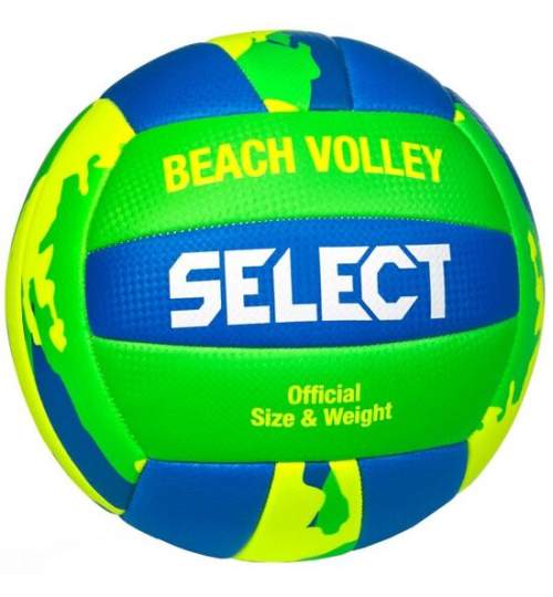 Minge volei de plaja Select Beach Volley v22, Albastru/verde FMG-B2BS-BEACH-VOLLEY