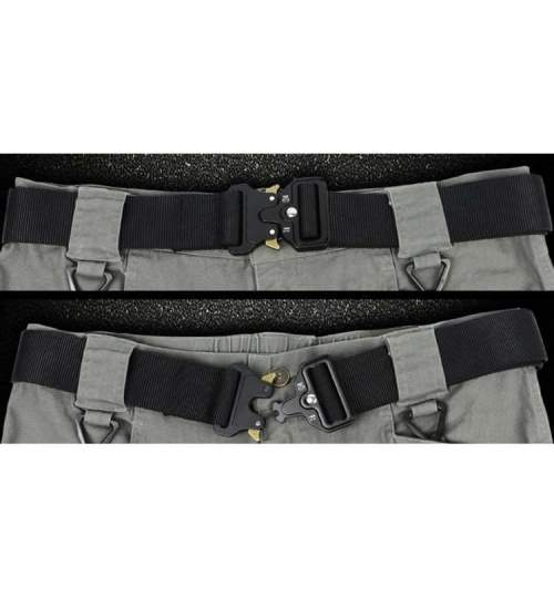 Curea tactica pentru pantaloni, model Survival, 3.8x120 cm, Trizand MART-00018996-IS