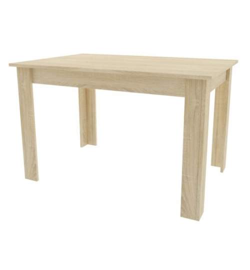 Masa pentru sufragerie/living, Artool, lemn, stejar sonoma, 120x80x75 cm MART-15386_1