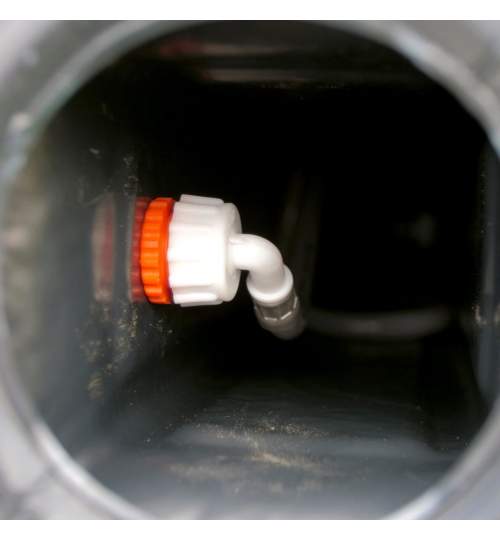 Masca robinet de gradina, cu adaptor furtun, antracit, 90 cm, Itwan MART-ITWTAN-S433