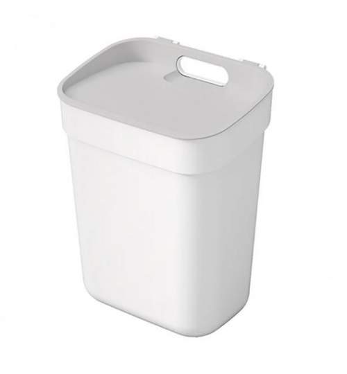 Cos de gunoi, Curver, plastic, alb, 10 L, 25x18.6x32.9 cm MART-2212672