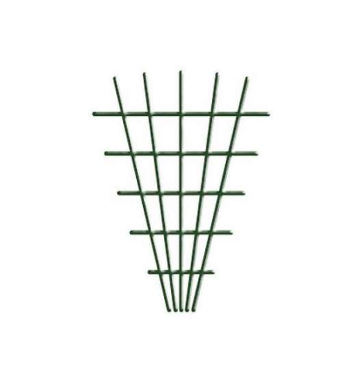 Suport plante cataratoare, metal plastifiat, verde, 4/4.7 mm, 75x5x145 cm MART-2110284
