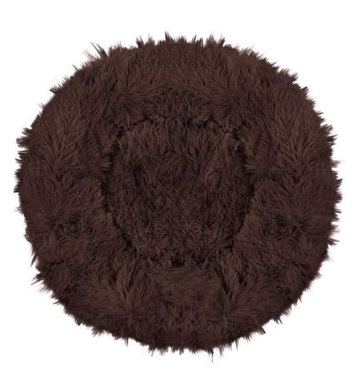 Culcus moale, pentru caine/pisica, maro, 50 cm MART-PA0140