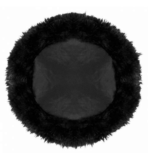 Culcus moale pentru caine/pisica, negru, 70 cm MART-PA0164