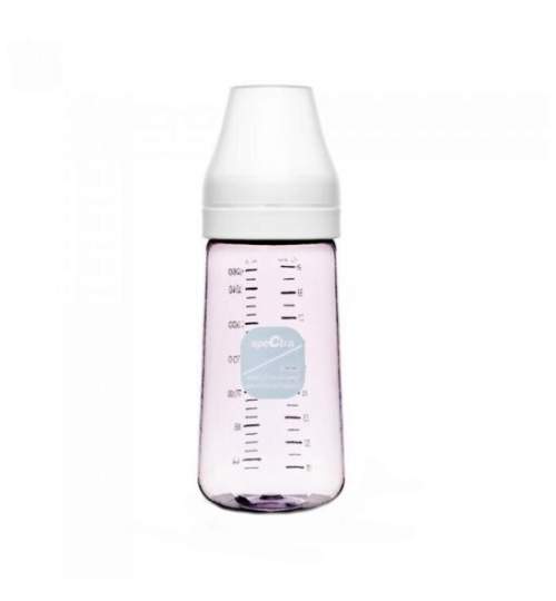 Biberon anticolici premium cu tetina L, bleu (260 ml) MART-EDC-139731