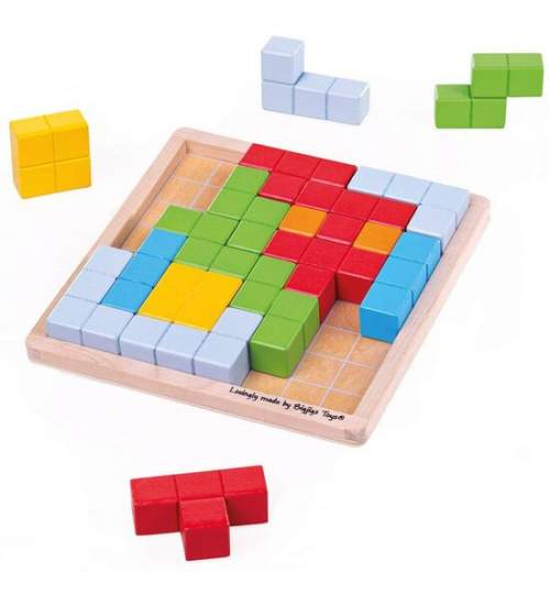 Joc de logica - Puzzle colorat MART-EDC-140525