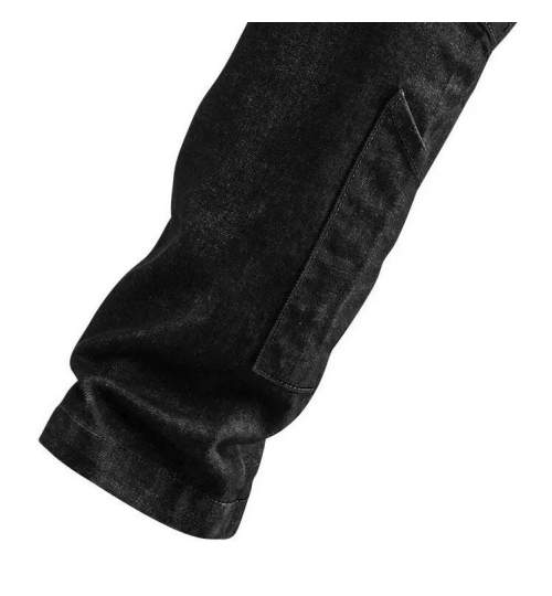 Pantaloni de lucru cu 5 buzunare, model DENIM, negru, marime S, NEO MART-81-233-S