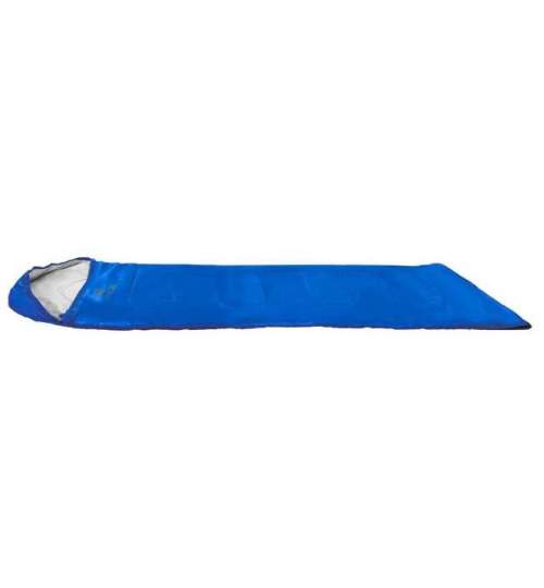 Sac de dormit, 2 in 1, impermeabil, albastru, 150x200 cm, Malatec MART-00010249-IS