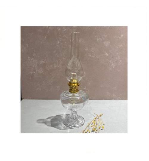 Lampa cu gaz lampant Vivatechnix TR-1020, cu picior de sticla, 430 mm FMG-TR-1020
