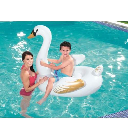 Saltea de apa gonflabila pentru copii, model pegasus, 159x109 cm, Bestway Maxi  MART-8050105