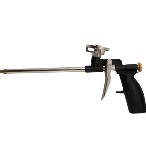 Pistol aplicat spuma, metalic, cu 2 varfuri, 29.5 cm, Richmann MART-B8018