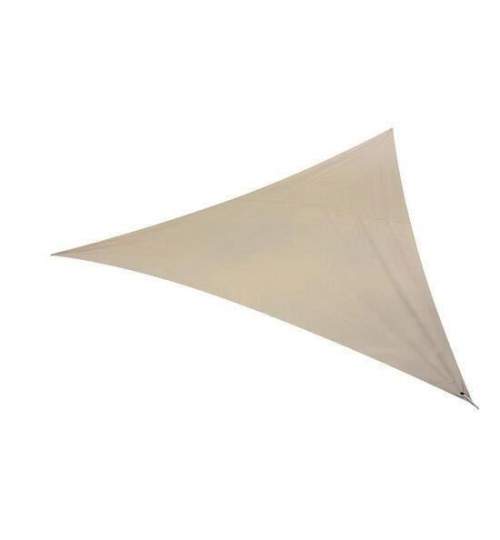 Copertina parasolar, triunghiulara, crem, 5x5x5 m MART-TUN0488