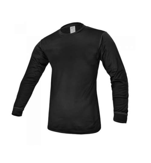 Bluza de corp termica, negru, marimea XL MART-380075