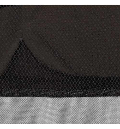 Tarc pentru animale de companie, textil, pliabil, acoperis detasabil, negru si bej, 73x73x43 cm, Springos MART-PA1024