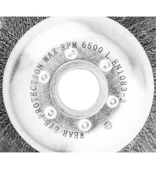 Perie sarma, circulara, pentru motocoasa/trimmer, otel, 150x25.4 mm, Graphite MART-55H102