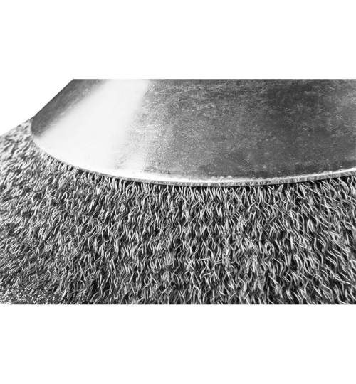 Perie sarma, circulara, pentru motocoasa/trimmer, otel, 200x25.4 mm, Graphite MART-55H103
