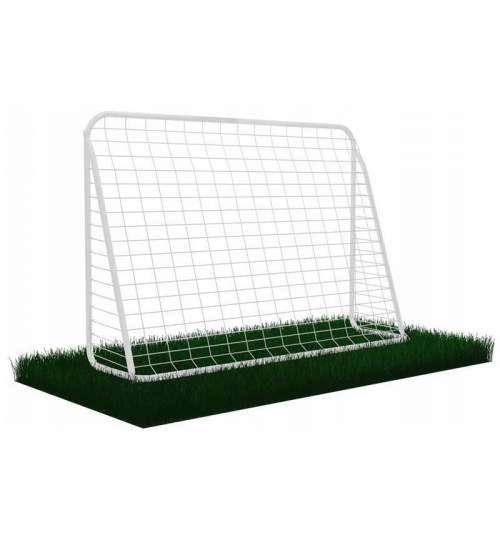 Poarta de fotbal pentru gradina, Chomik, de antrenament, plasa cu tinta, 213x75x152 cm MART-TIS3401