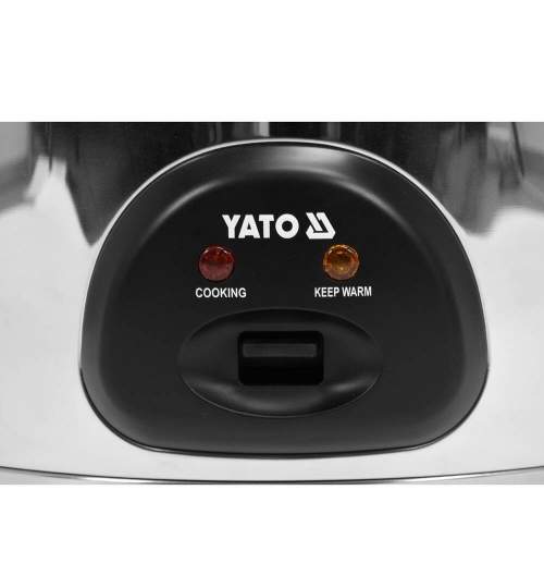 Oala automata pentru fiert orezul, capacitate de 16,5 litri Yato Gastro, Inox FMG-YG-04695