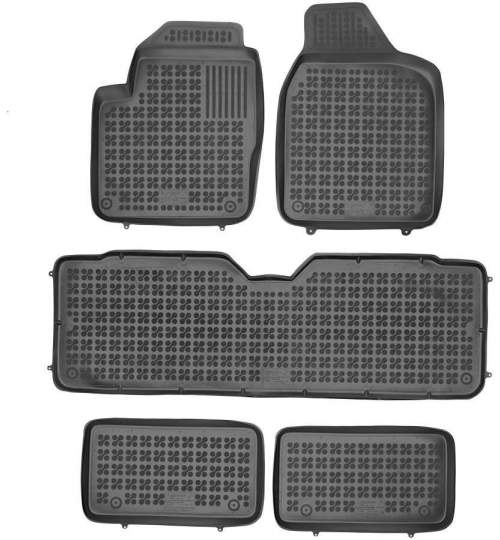 Covorase presuri cauciuc Premium stil tavita Seat Alhambra 7 locuri 1996-2010 MALE-5417