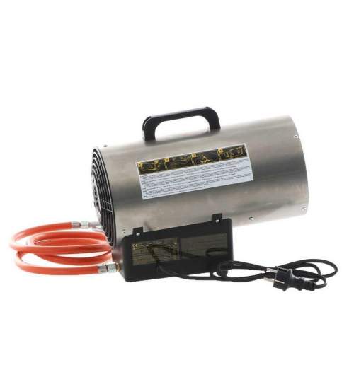 Generator de aer cald Kemper GAS 65311 INOX, alimentare gaz butan, 10 kW FMG-110693
