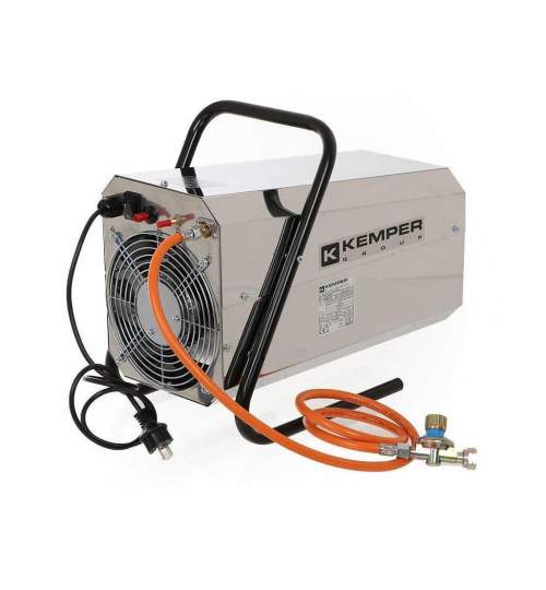 Generator de aer cald Kemper QT101 INOX, alimentare gaz butan, 32 kW FMG-103498