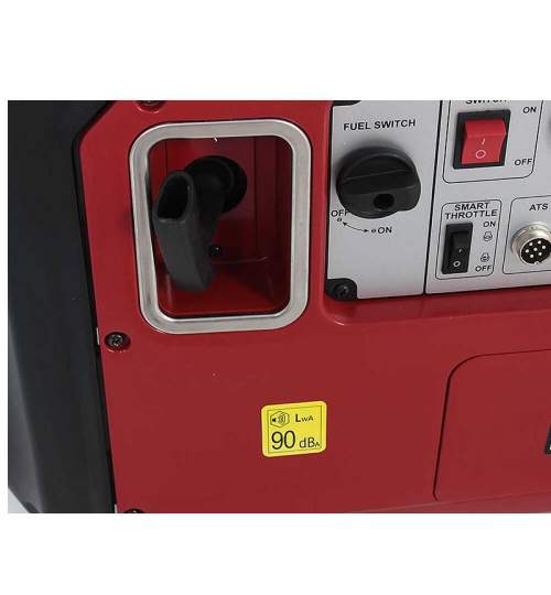 Generator pe benzina tip inverter Geotech PTGA 5000i, 4 kW, 4 timpi, Monofazat, Pornire electrica FMG-K502995