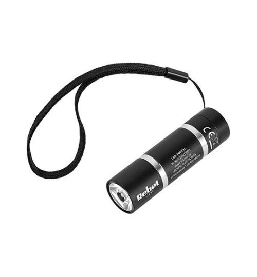 Mini Lanterna led, 3xAAA, 70 lm, 1W, Aluminiu FMG-LCH-URZ0902