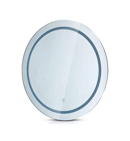 Oglinda cosmetica cu led, 25W, Anti-aburire, 85 lm, diametru 600 mm, IP44 FMG-ELP-SKU-2140491