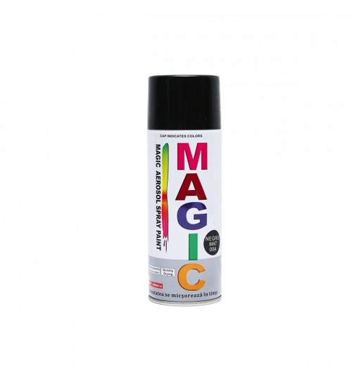 Spray vopsea negru mat 450ml MALE-15382