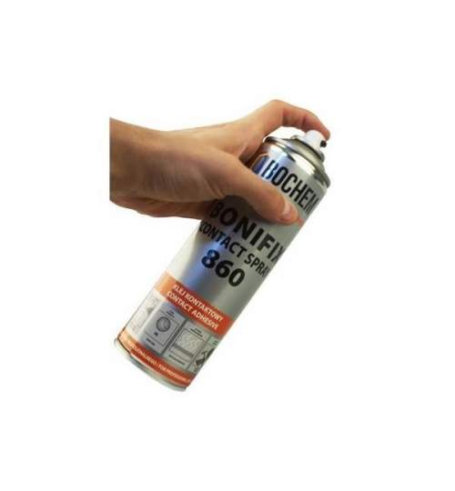 Spray adeziv lipit textil piele cauciuc carton HPL PVC tapiterie plafon 500ml MALE-11303