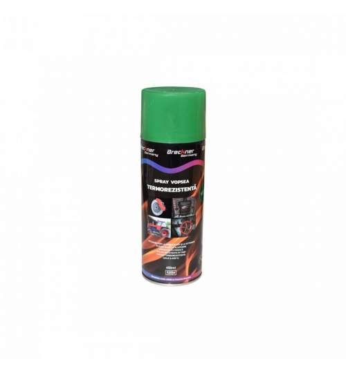 Spray vopsea rezistent termic etriere , universal 450ml Verde MALE-14647