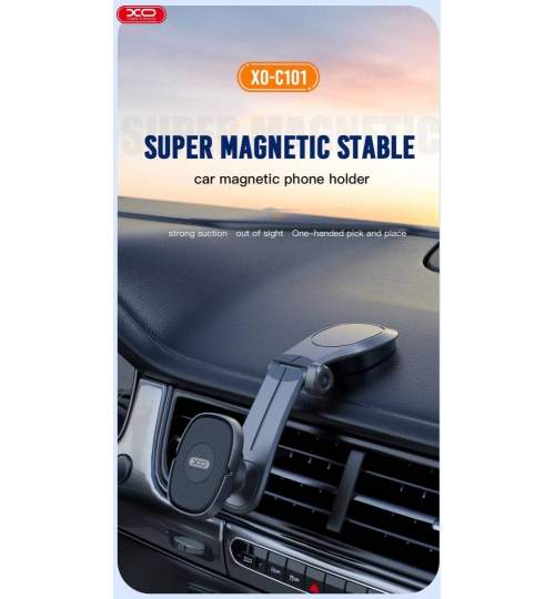 Suport telefon magnetic premium reglabil orizontal si vertical MALE-12193