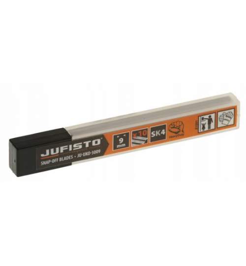 Lame cutter, 9 mm, 10 buc, JUFISTO MART-W70P607