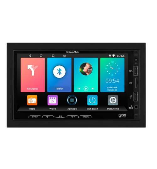 Player multimedia 2 DIN, Android 13, 4x45 W, USB, MicroSD, 2 GB FMG-LCH-KM2008.1