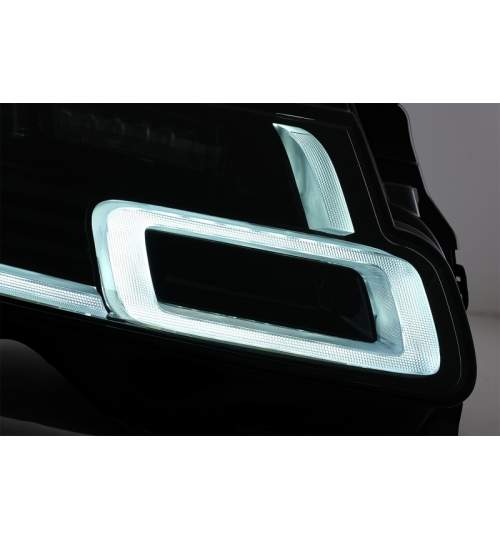 Faruri Full LED compatibile cu LAND ROVER RANGE ROVER IV VOGUE SUV L405 (2013-2017) Coversie la 2018-up KTX3-HLRRVL405OE