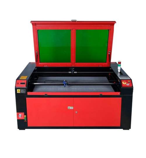 Masina de gravat si taiat cu laser Vevor 130 W, Zona lucru 900 x 1400 mm, max 20 mm FMG-YTSDKJOCCO2131FYSV2